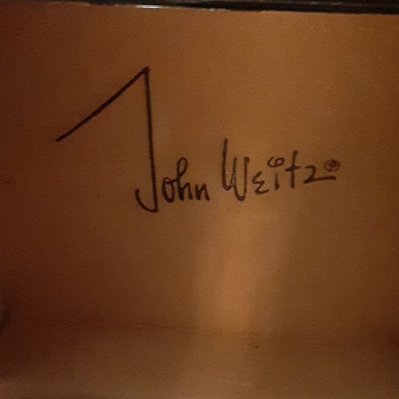 JOHN WEITZ GOLD SILVER WATCH MINT - Picture 2 of 3